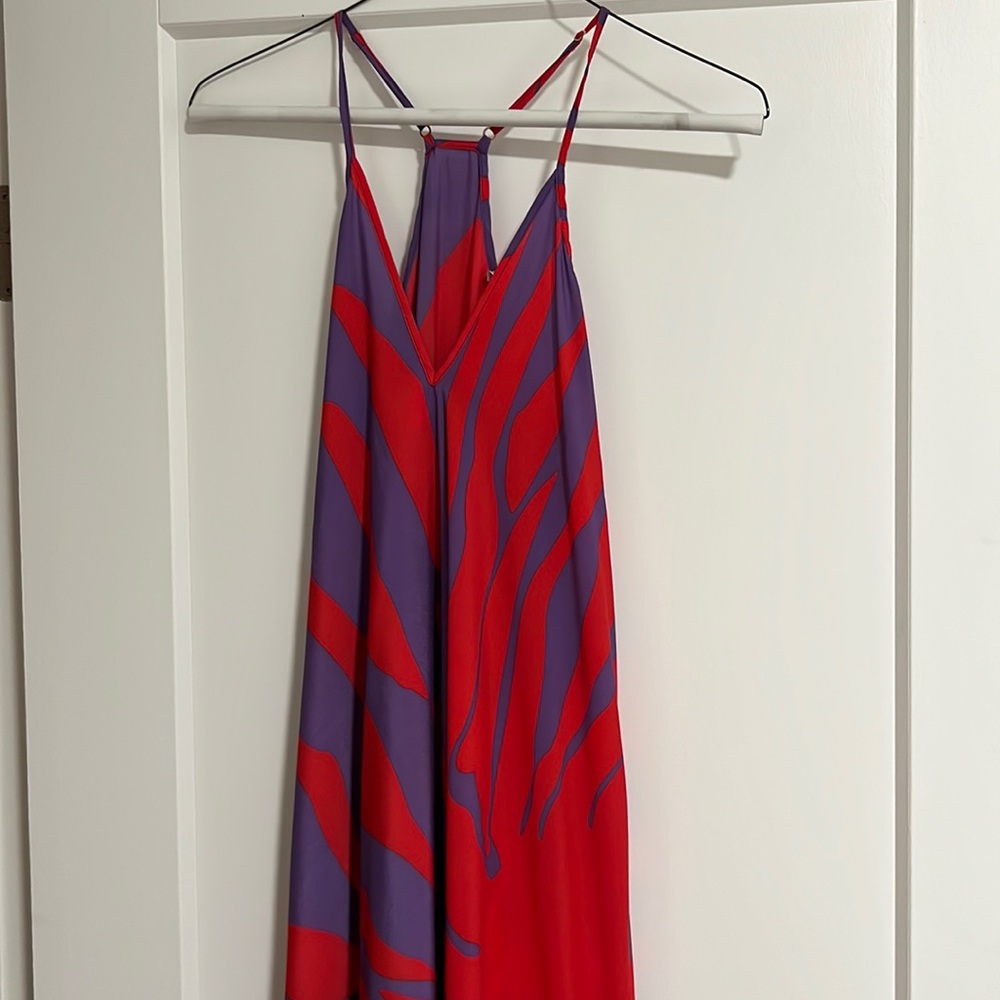 Stunning silk maxi dress